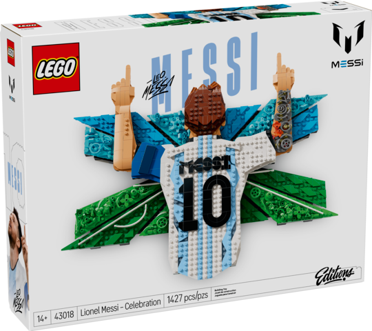 LEGO Edition Sport Football Celebration Messi - Treasure Island Toys