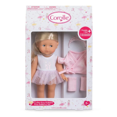 Corolle Doll Miss Coralline - Rosy Ballerina Set - Treasure Island Toys