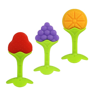 RazBaby Fruitique Silicone Teether Set