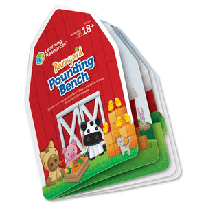 Learning Resources Barnyard Pounding Bench