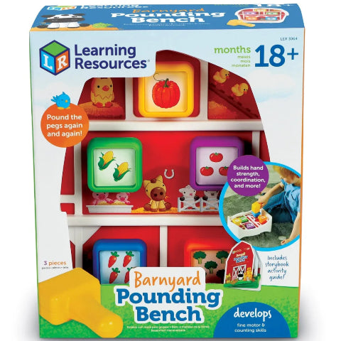 Learning Resources Barnyard Pounding Bench