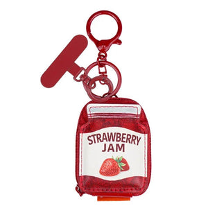 Let's Roll Jam Bag Charm Strawberry