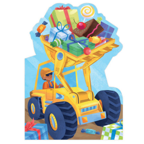Greeting Card Birthday - Dumptruck of Presents Card - Treasure Island Toys