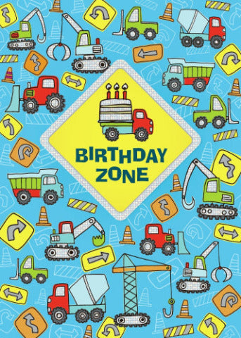 Greeting Card Enclosure - Birthday Zone Card - Treasure Island Toys