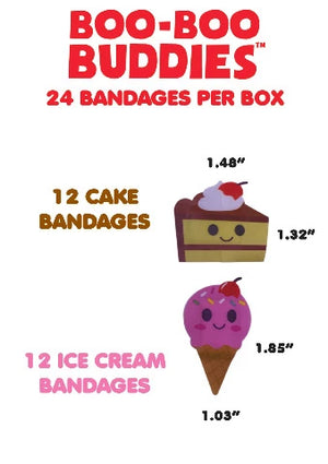 Boo-Boo Buddies Bandages Ice Cream & Cake - Treasure Island Toys
