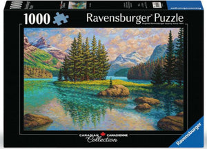 Ravensburger Puzzle Canadian Collection 1000 Piece, Spirit of Maligne - Treasure Island Toys