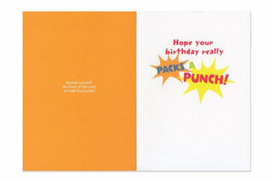 Greeting Card Birthday - Scratch and Sniff Fruit Punch - Treasure Island Toys