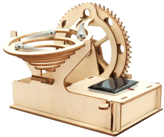 Flip Toys Wooden Marble Run - Spiral - Treasure Island Toys