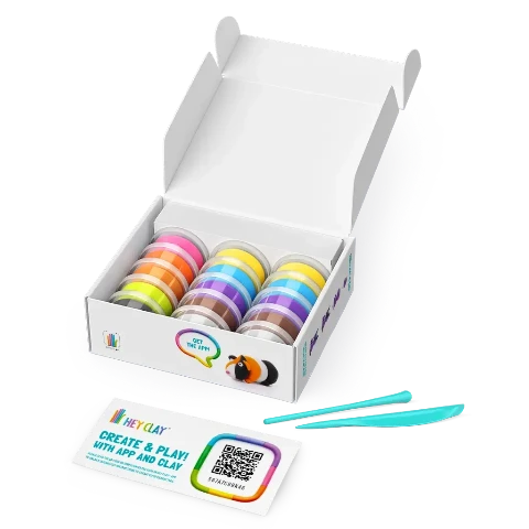 Hey Clay Fluffy Pets - Treasure Island Toys