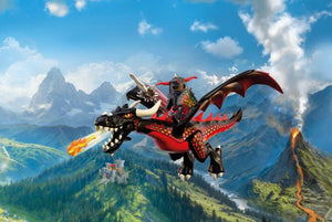 Playmobil Knights Black Dragon