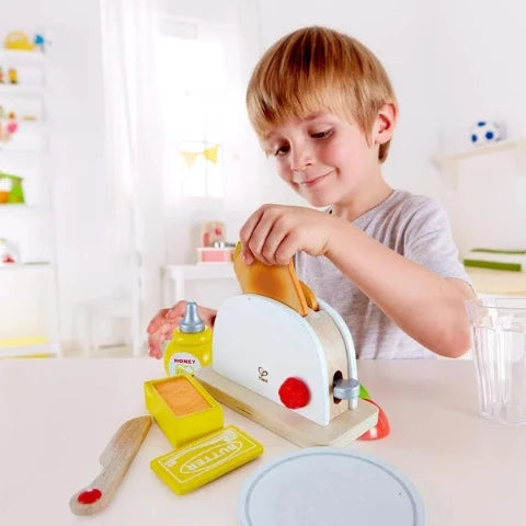 Hape Pretend Pop-Up Toaster - Treasure Island Toys