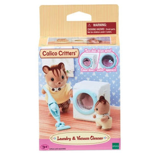 Calico Critters Furniture - Laundry & Vacuum Cleaner - Treasure Island Toys