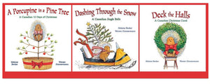 A Canadian 12 Days of Christmas:  A Porcupine in a Pine Tree, Board Book - Treasure Island Toys