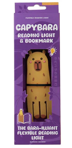 Gift Republic Book Buddy Reading Light & Bookmark, Capybara
