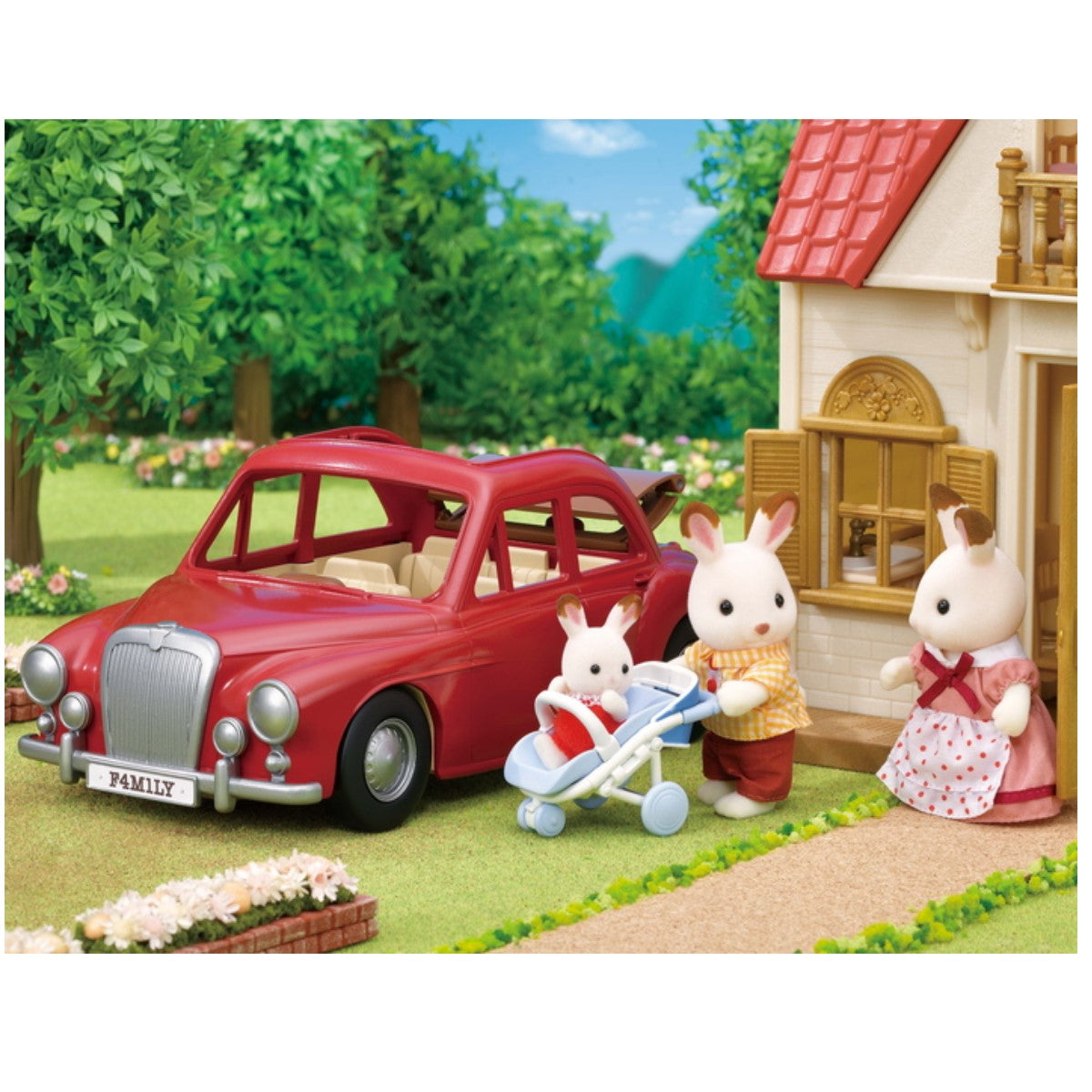 Calico Critters Vehicle - Family Cruising Car - Treasure Island Toys