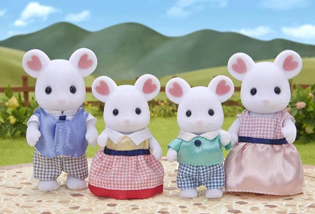Calico Critters Family - Marshmallow Mouse - Treasure Island Toys