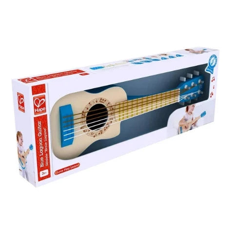 Hape Music Guitar, Blue Lagoon - Treasure Island Toys