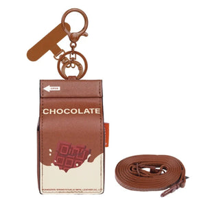 Let's Roll Earphone Bag Chocolate Milk