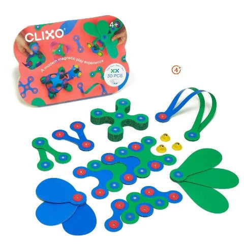 Clixo Crew Pack Blue/Green - Treasure Island Toys