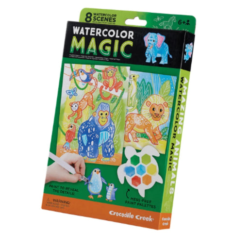 Crocodile Creek Art Magic Watercolour Animal Patterns