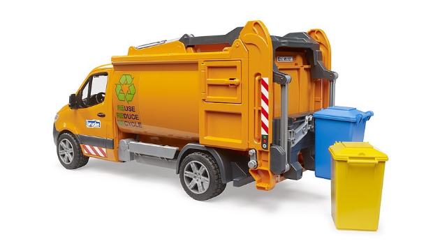 Bruder MB Sprinter Municipal Garbage Truck - Treasure Island Toys