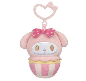 Hello Kitty Plush Clips Cupcake Themed - Treasure Island Toys