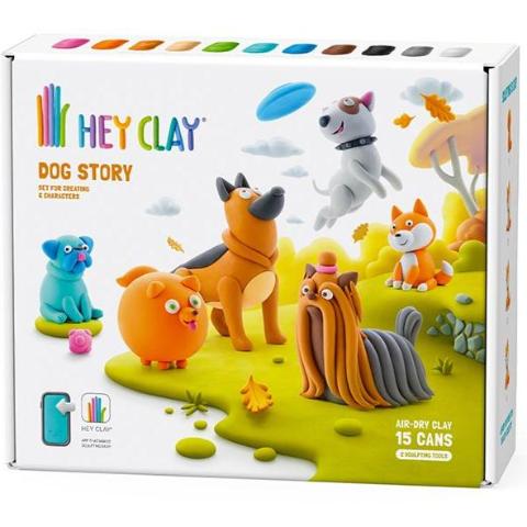 Hey Clay Dog Story - Treasure Island Toys