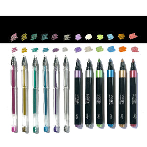 Ooly Modern Metallics: D.I.Y. Sketchbook Kit