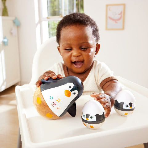 Hape Music Wobbling Penguin Family - Treasure Island Toys