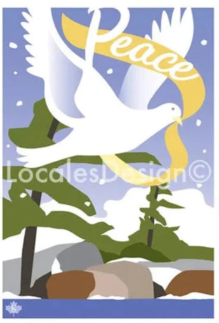 Peace #7 Muskoka - Holiday Card - Treasure Island Toys