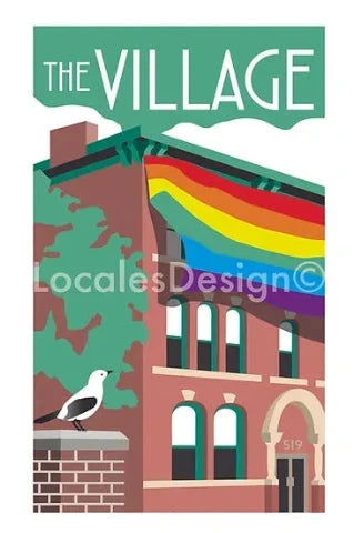 Locales Design Print - The Village