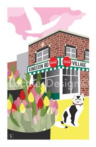 Locales Design Print - Kingston Road Village - Treasure Island Toys
