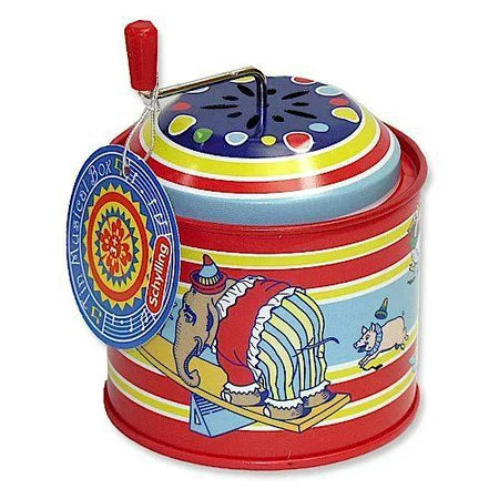 Tin Music Box - Treasure Island Toys