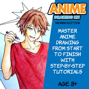 Faber-Castell Anime Drawing Kit Shonen Edition