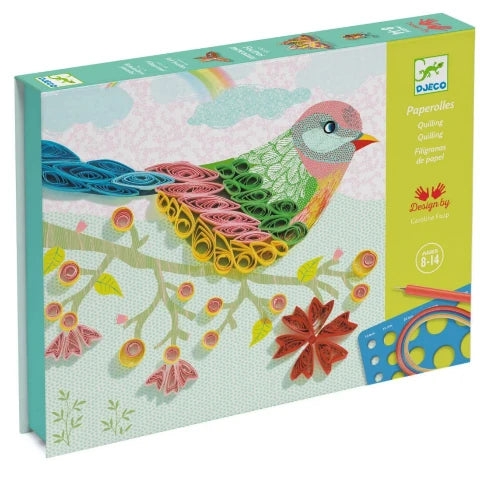 Djeco Art Kit - Quilling Spiral Seasons - Treasure Island Toys