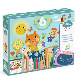 Djeco Art Kit - Creative Activities The Cat and His Pals