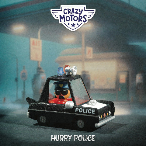 Djeco Crazy Motors - Hurry Police - Treasure Island Toys