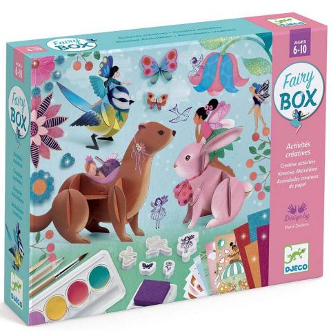 Djeco Art Kit - Multi-Activity Fairy Box - Treasure Island Toys