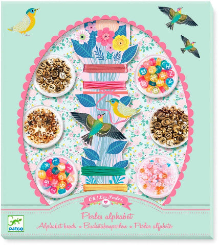 Djeco Art Kit Beads - Alphabet - Treasure Island Toys