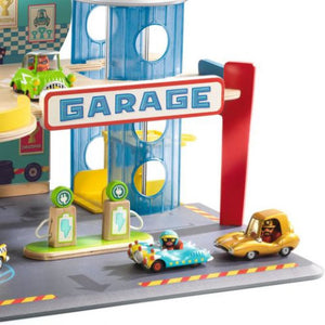 Djeco Crazy Motors - Garage - Treasure Island Toys