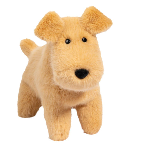 Douglas Cuddle Muzzle Tim Tan Dog, Large - Treasure Island Toys
