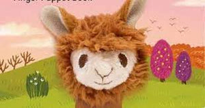 Finger Puppet Book - Baby Llama - Treasure Island Toys