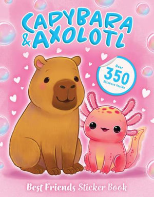 Sticker Best Friends: Capybara and Axolotl - Treasure Island Toys