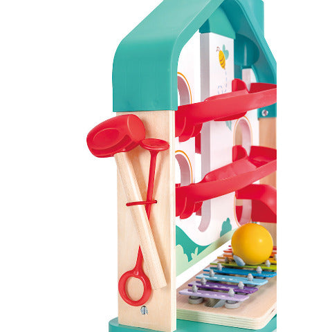 Hape Toddler Melody Mansion Ball Run - Treasure Island Toys