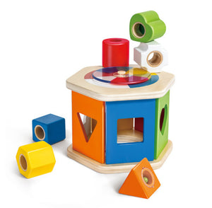 Hape Toddler Wooden Wonder Shape Sorter - Treasure Island Toys