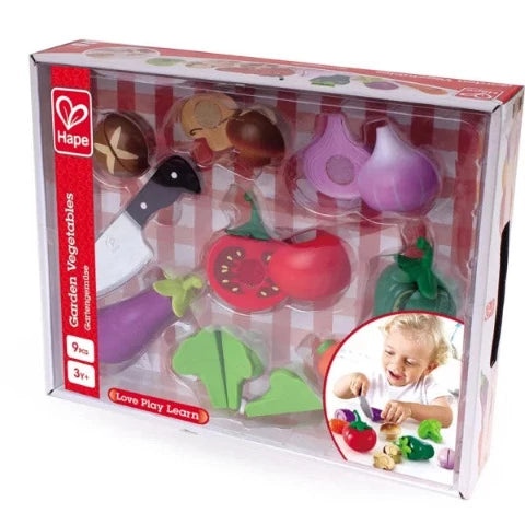 Hape Pretend Garden Vegetables - Treasure Island Toys