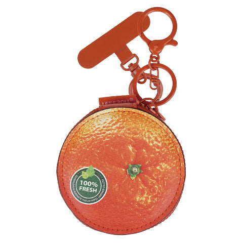 Let's Roll Fruit Bag Charm Orange
