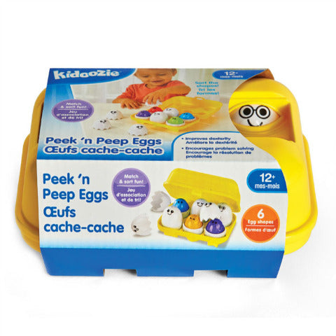 Kidoozie Peek 'N Peep Eggs - Treasure Island Toys