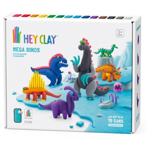 Hey Clay Mega Dinos - Treasure Island Toys