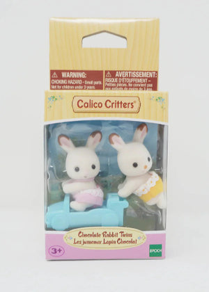 Calico Critters Twins - Chocolate Rabbit